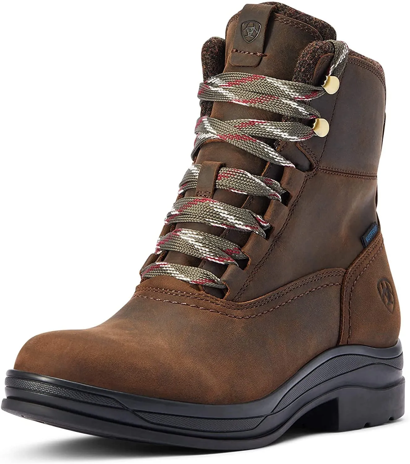 Ariat Women's Harper Waterproof Boot Hiking, Chocolate