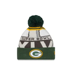 Green Bay Packers Super Bowl XLV Logo Cuffed Knit Hat