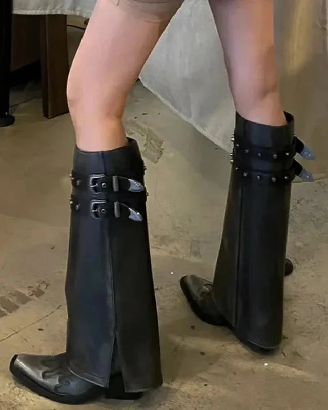 Malissa Long Pipe Boots