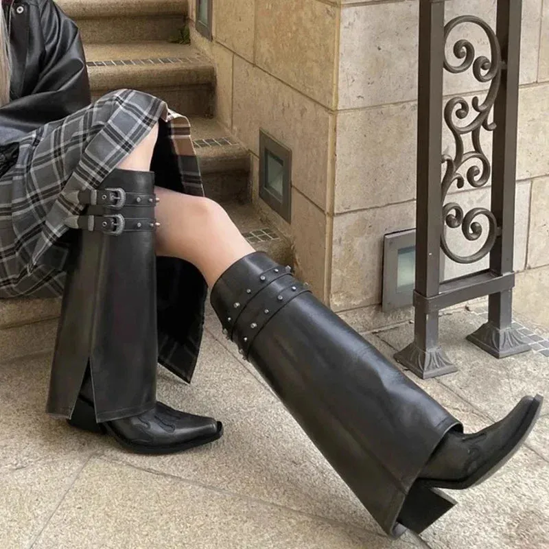 Malissa Long Pipe Boots