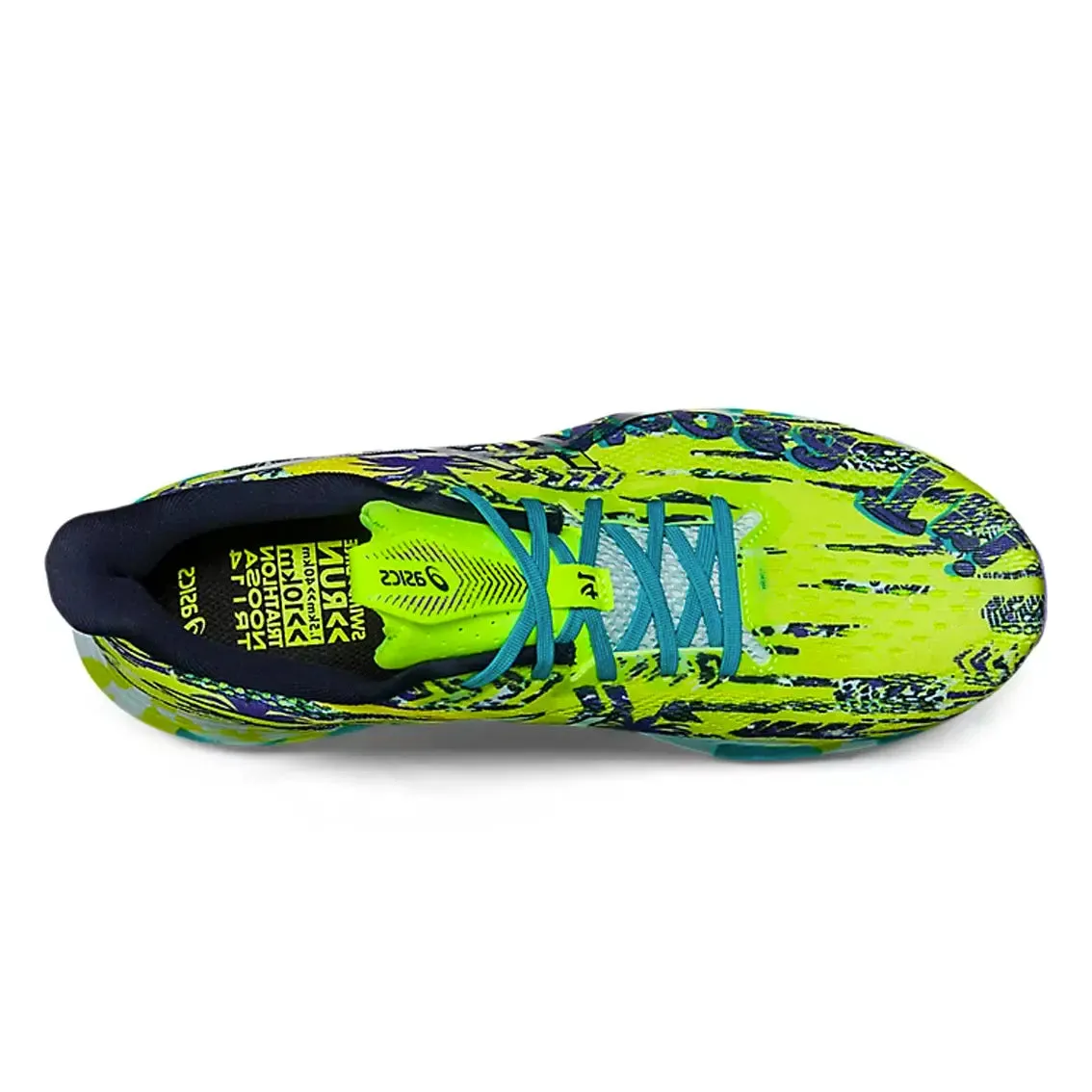 Mens ASICS Noosa Tri 14 - Lime Zest / Sky