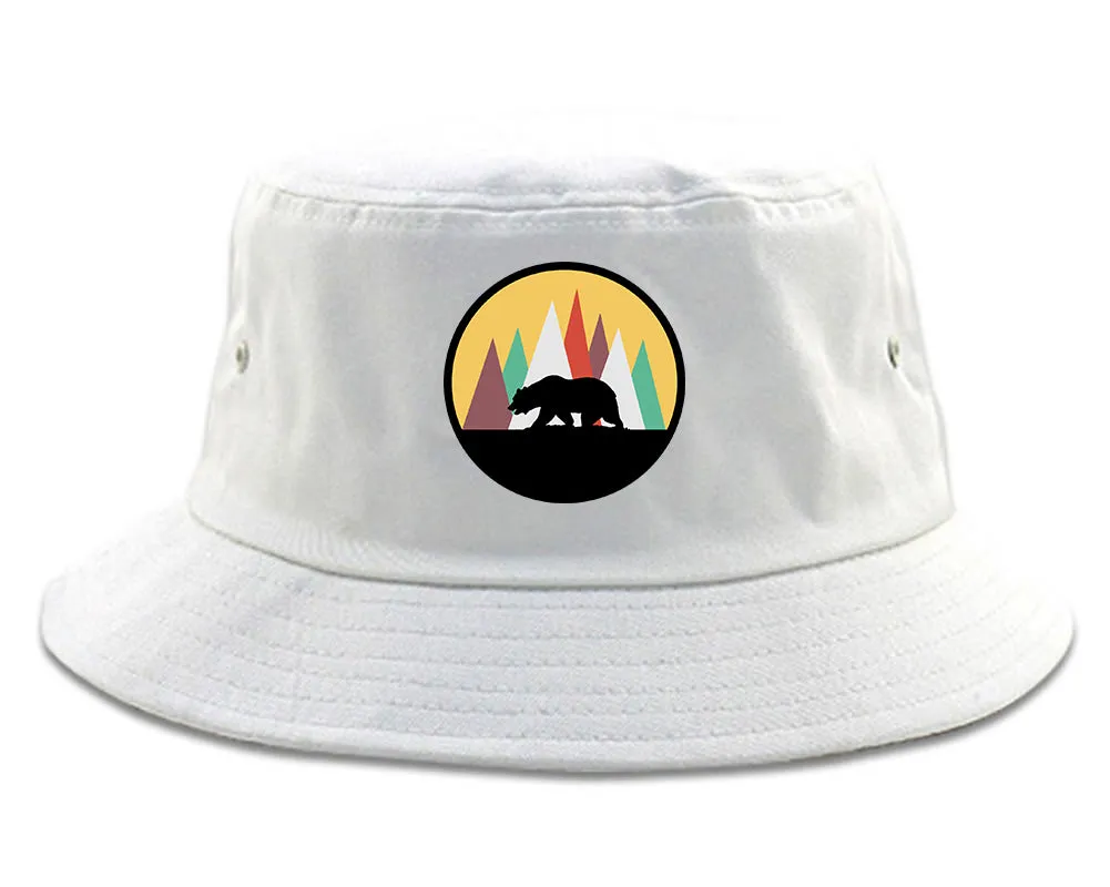 Mountain Bear Outdoor Mens Bucket Hat