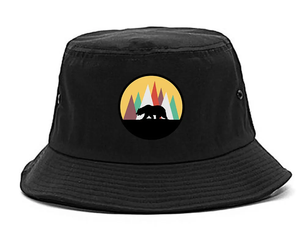 Mountain Bear Outdoor Mens Bucket Hat