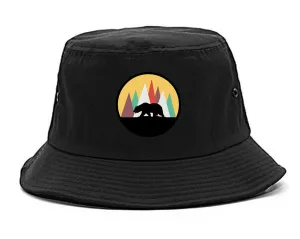 Mountain Bear Outdoor Mens Bucket Hat