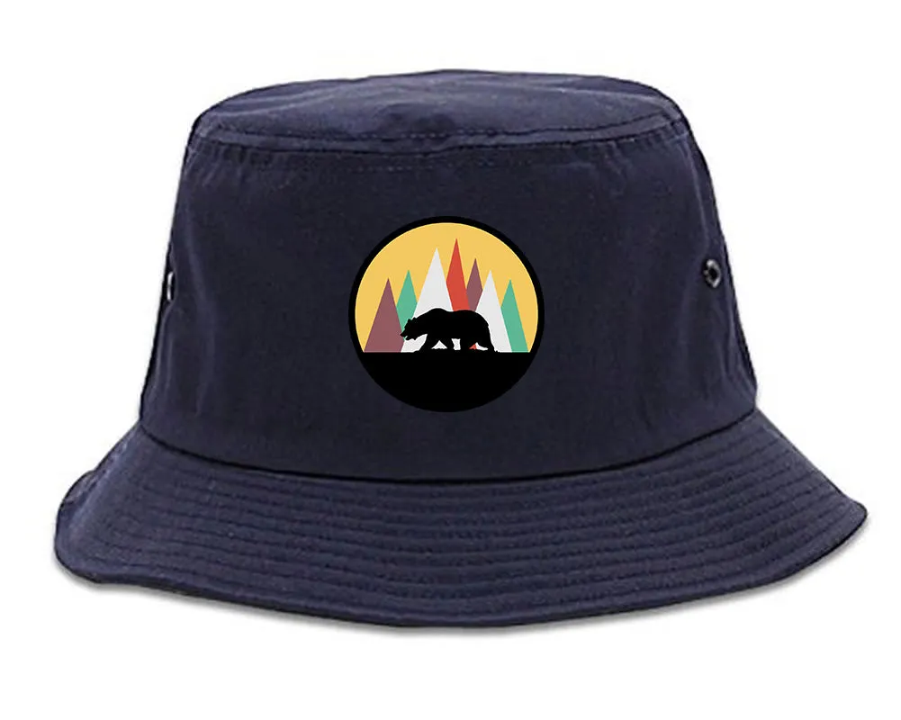 Mountain Bear Outdoor Mens Bucket Hat