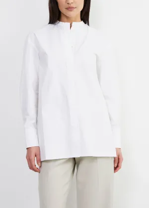 Raw Edge Collar Shirt