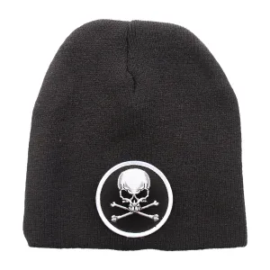 Skull and Crossbones Knit Hat