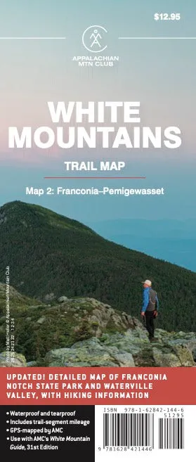 White Mountains Trail Map 2: Franconia–Pemigewasset (31st Edition)