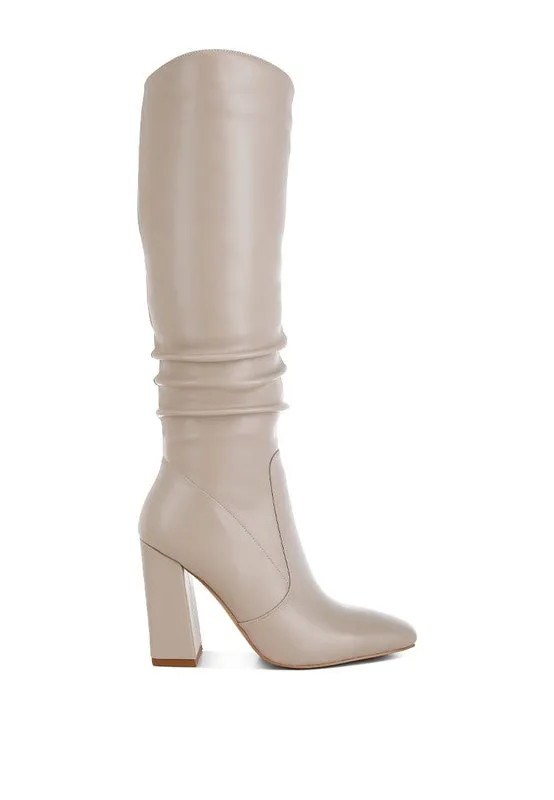 Yanir Slouchy Shaft Knee-High Boots